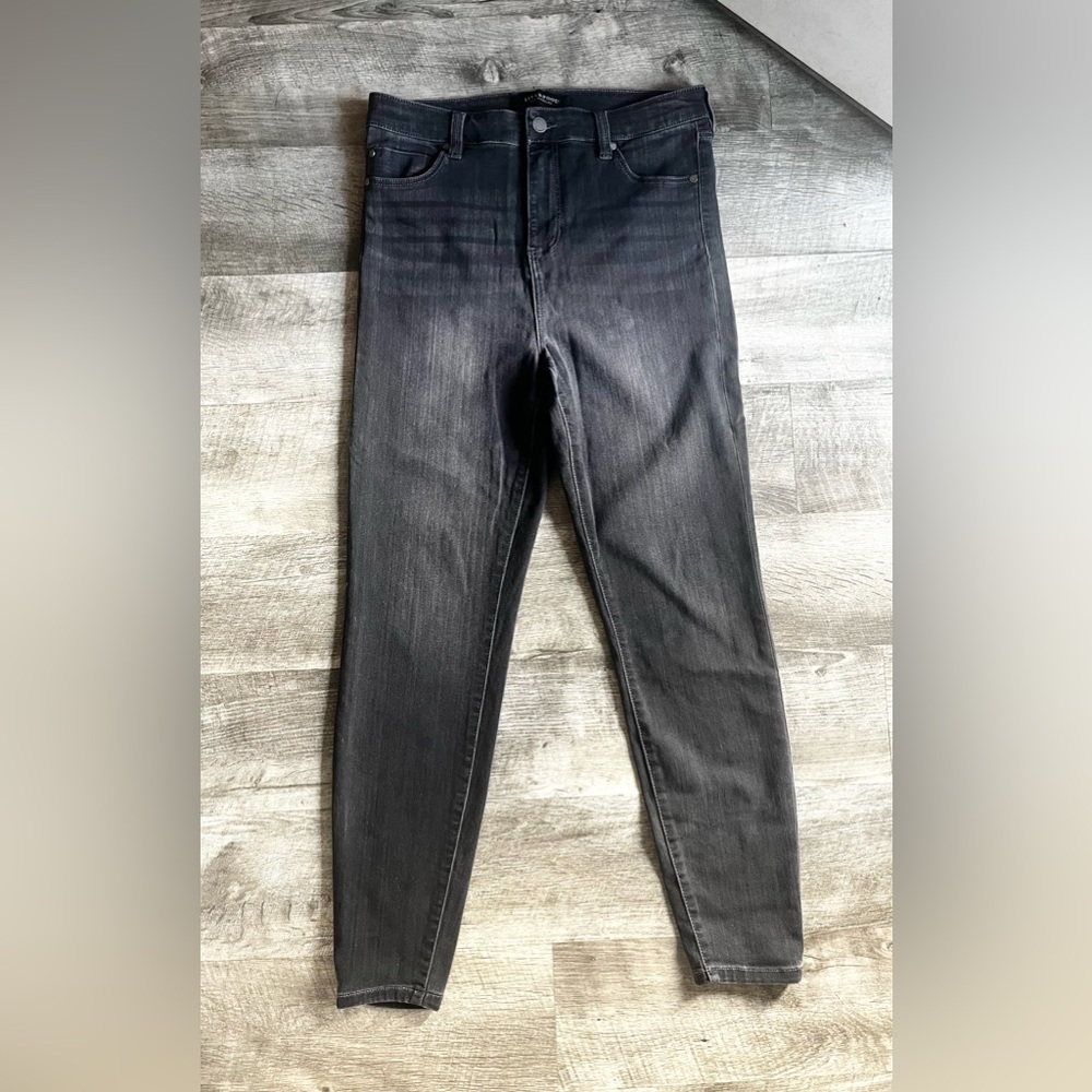 Liverpool Los Angeles Black Gray Skinny Jeans Women’s Size 10/30 Eco-Friendly